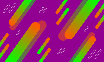 abstract purple background with green orange diagonal line