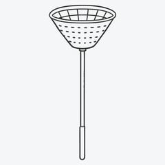 SKIMMER-SLOTTED LINE ART , ELEGANTLY SIMPLE AND FUNCTIONAL DESIGN
