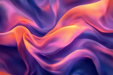 Obraz premium Silk transportation with gradients of colorful backgrounds.