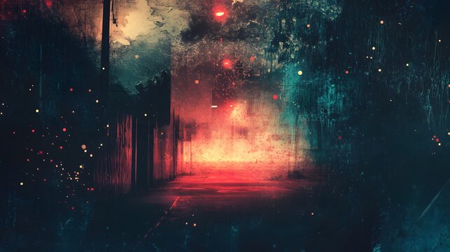 a abstract stranger things style background wallpaper