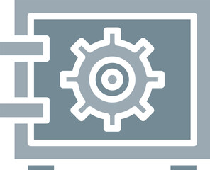 Safe Icon Illustration