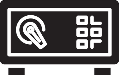 Safe Icon Illustration