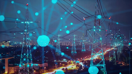 AI managing energy distribution in smart grids