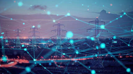 AI managing energy distribution in smart grids
