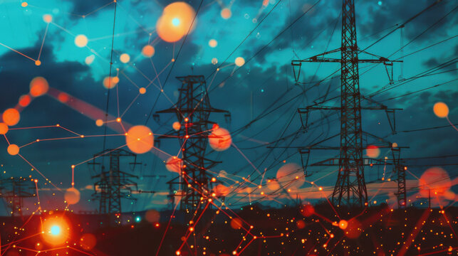 AI managing energy distribution in smart grids