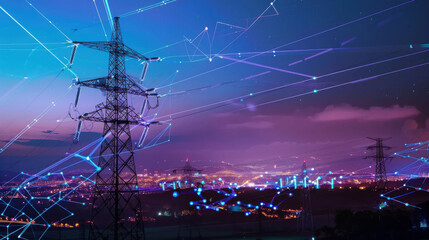 AI managing energy distribution in smart grids