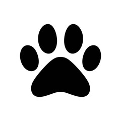 Paw print design. 