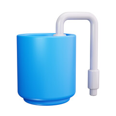 Obraz premium silo 3d render icons