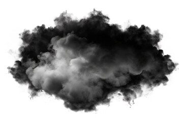 Obraz premium Black cloud png