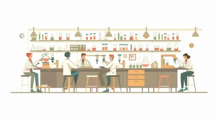 Scientists Working in a Laboratory - Research and Development