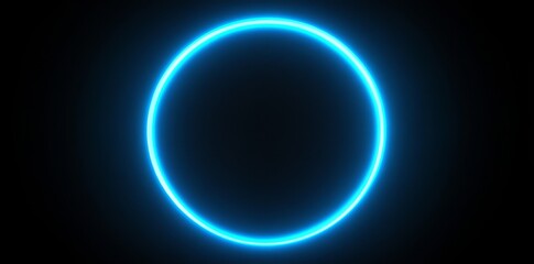 Fototapeta premium The frame is round. The portal is plasma magical. The circle of light is circular.