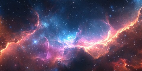 Fototapeta premium Star field in the night sky