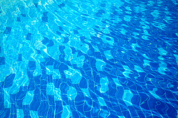 Water Surface Background with Sun Reflections and Seamless Ripples