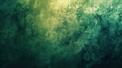 Obraz premium A magical forest scene with ethereal sunlight filtering through lush green trees and mist