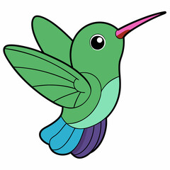 Hummingbird isolated on white, hummingbird vector illustration, bird on a branch vector art, hummingbird silhouette, bird vector icon, hummingbird on a branch line art, eps, hummingbird on a branch ca