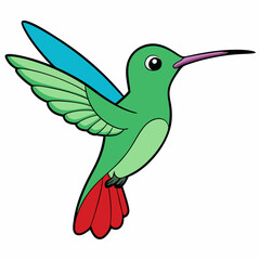 Hummingbird isolated on white, hummingbird vector illustration, bird on a branch vector art, hummingbird silhouette, bird vector icon, hummingbird on a branch line art, eps, hummingbird on a branch ca