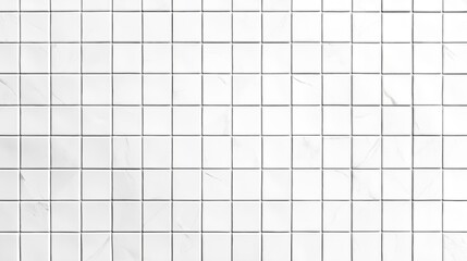 White tile seamless background texture surface, kitchen wall, tile