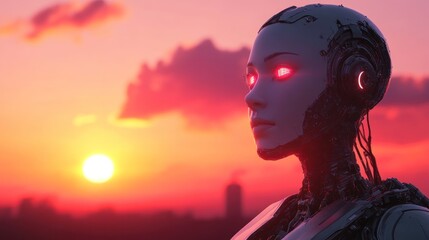 The Robot's Sunset