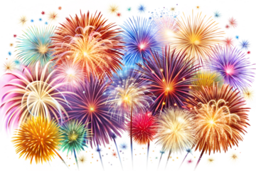 Party fireworks png