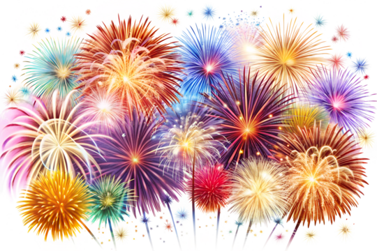 Party fireworks png