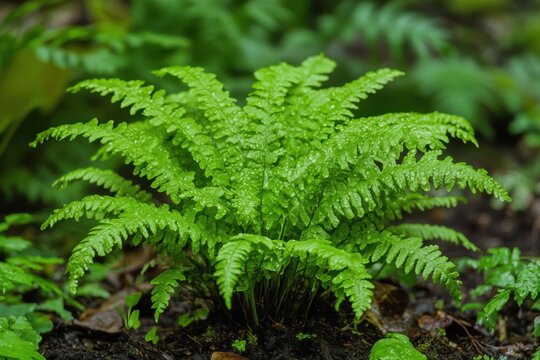 Shield fern, polystichum setiferum: a summary of features and natural environment