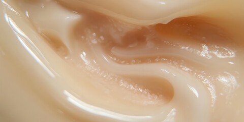 Fototapeta premium Creamy Texture Close-up