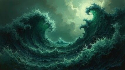 abstract wallpaper generative ai