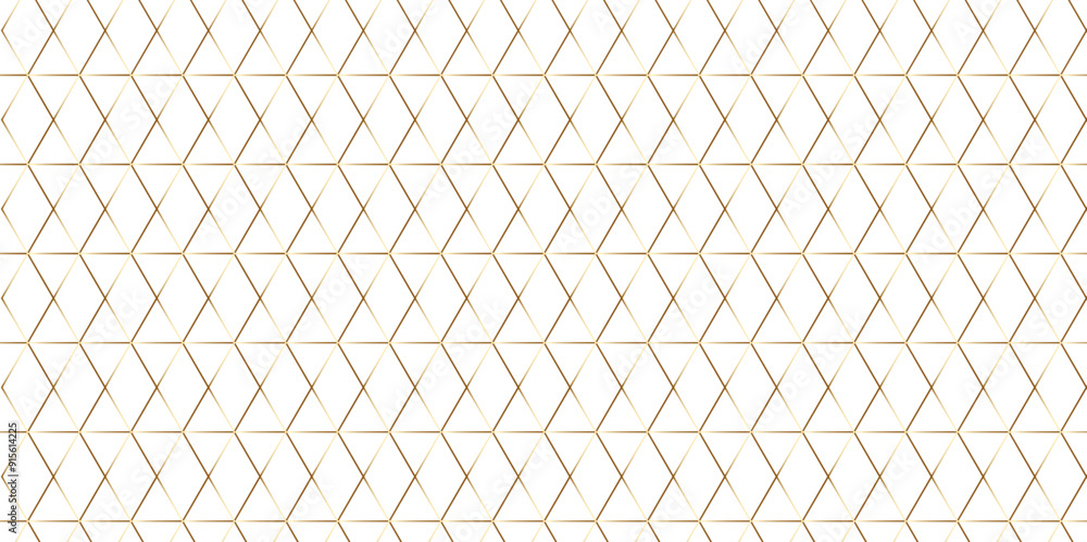 Poster mondrian style of diagonal square pattern vector. design geometric tile gold on black background. mo