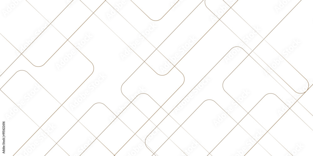 Poster mondrian style of diagonal square pattern vector. design geometric tile gold on black background. mo