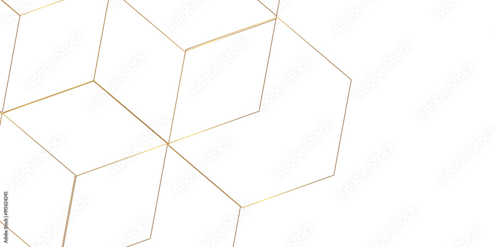 Poster mondrian style of diagonal square pattern vector. design geometric tile gold on black background. mo