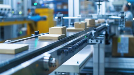 Fototapeta premium Automated quality control systems in manufacturing