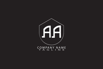 AA latter logo design 