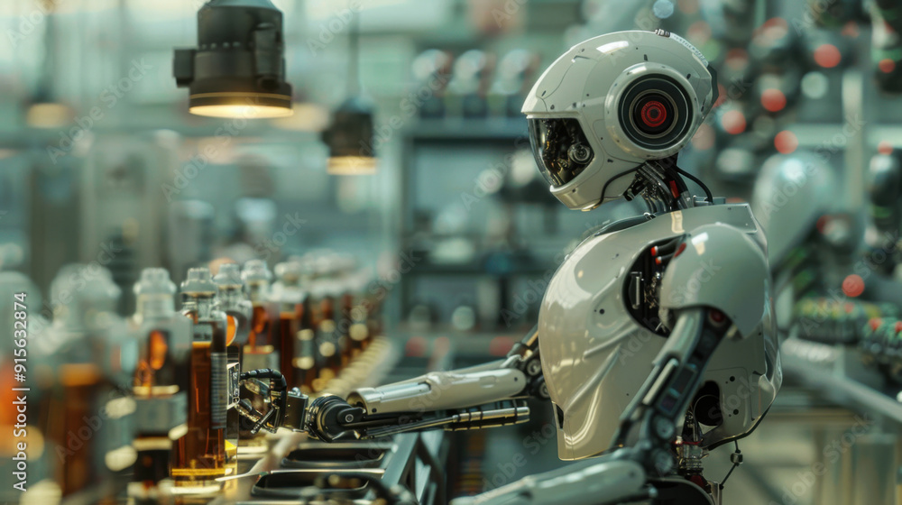 Poster automation enhancing productivity in factories