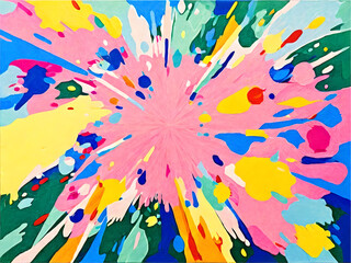 Retro pop art background
