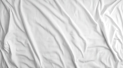 Obraz premium Wrinkled White Fabric Texture