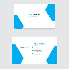 Simple and clean concept with creative and modern business card