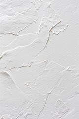 Obraz premium Torn paper edges on white background. Close up of white handmade paper. Artistic and craft material concept. Image for background with copy space.