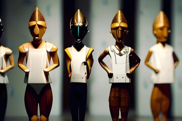 Armor, knight armor, battle armor That can be seen in movies, fantasy worlds, fairy tales, games, even in the past, busy city streets are now filled with nanorobots that, thanks to advanced technology