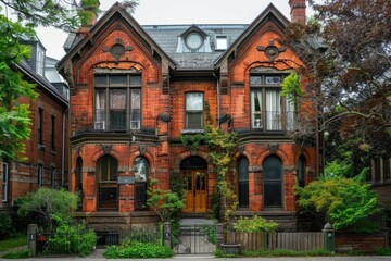 City House. Quaint Brick House in Historic College Town