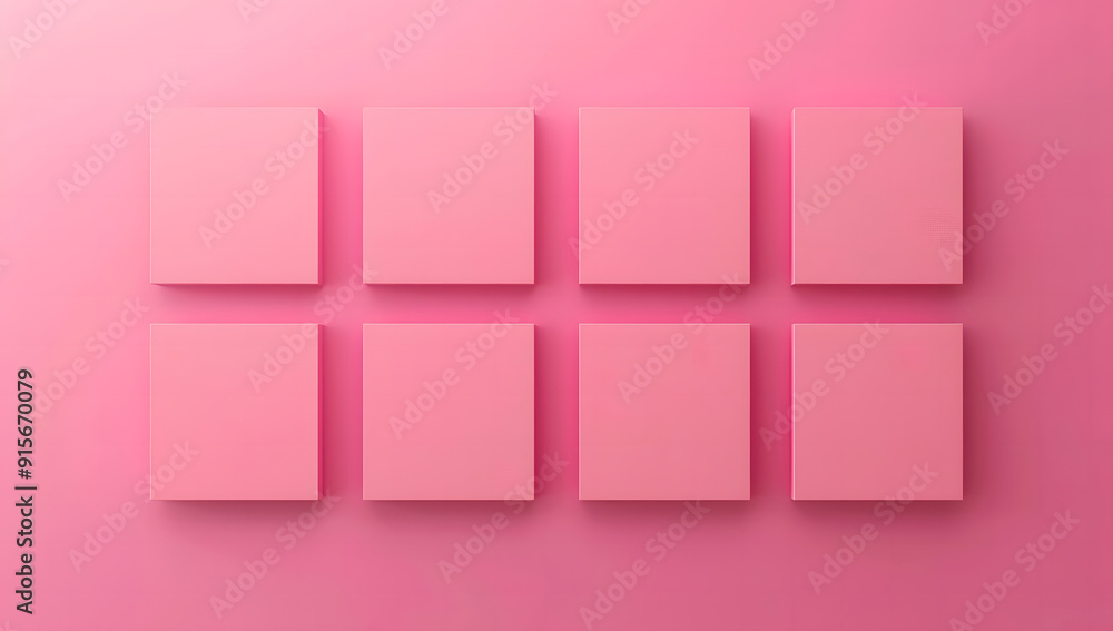 Poster viva magenta gradient background set. backdrop gradient design for poster, presentation, and website