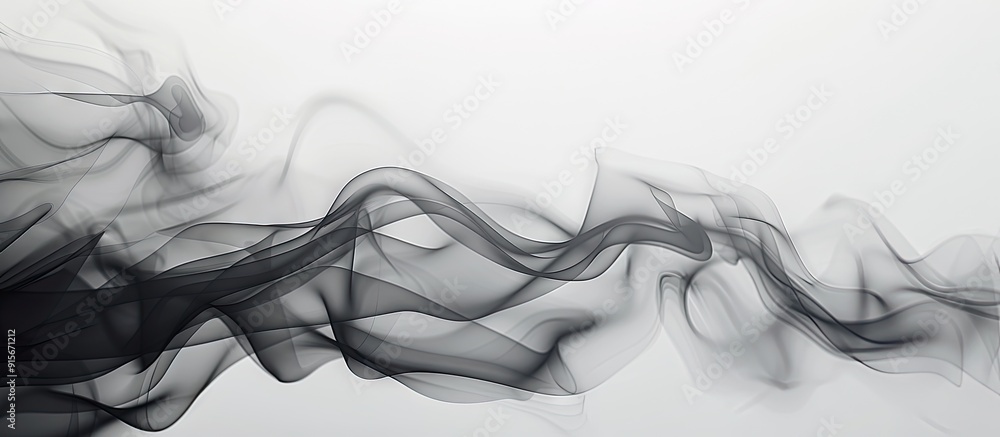 Poster smoke background texture. with copy space image. Place for adding text or design