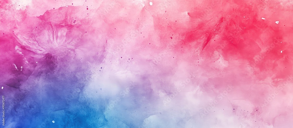 Poster abstract watercolor backdrop uniquely hand painted waldorf gradient wet art vibrant template featuri