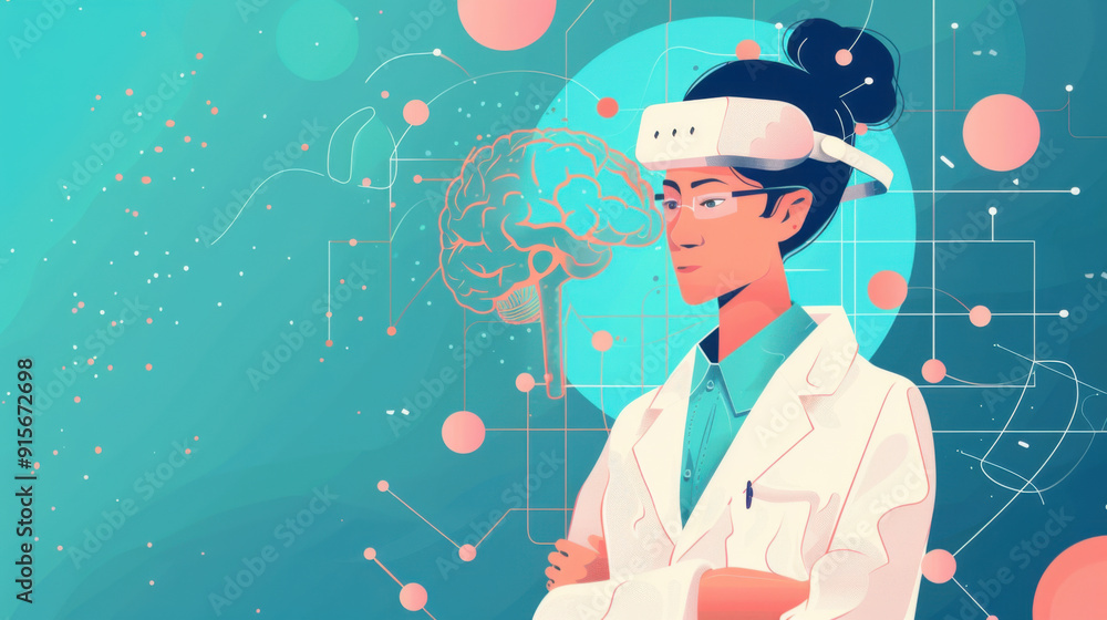 Poster doctors using ai for early detection of diseases