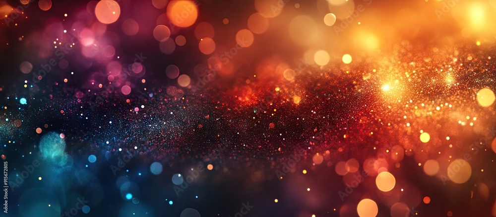 Poster abstract texture luminous bokeh background. with copy space image. Place for adding text or design