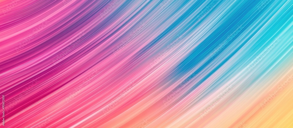 Fototapete Light abstract gradient background with motion blur Colorful line texture wallpaper. with copy space image. Place for adding text or design