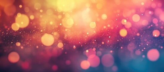 Colorful blurred background Abstract defocused backdrop suitable for wallpaper or copyspace