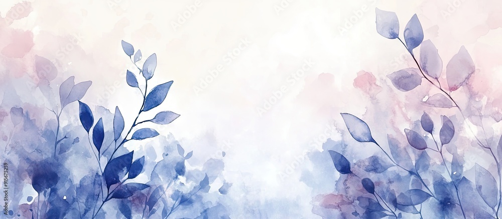 Poster watercolor paper wallpaper pattern. with copy space image. Place for adding text or design