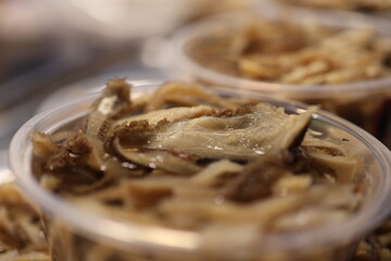Asian Street Food in a Chinese Night Market