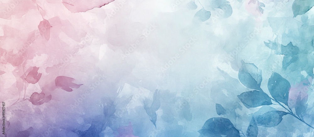Poster watercolor paper wallpaper pattern. with copy space image. Place for adding text or design