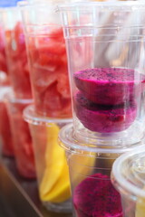 Asian Street Food in a Chinese Night Market